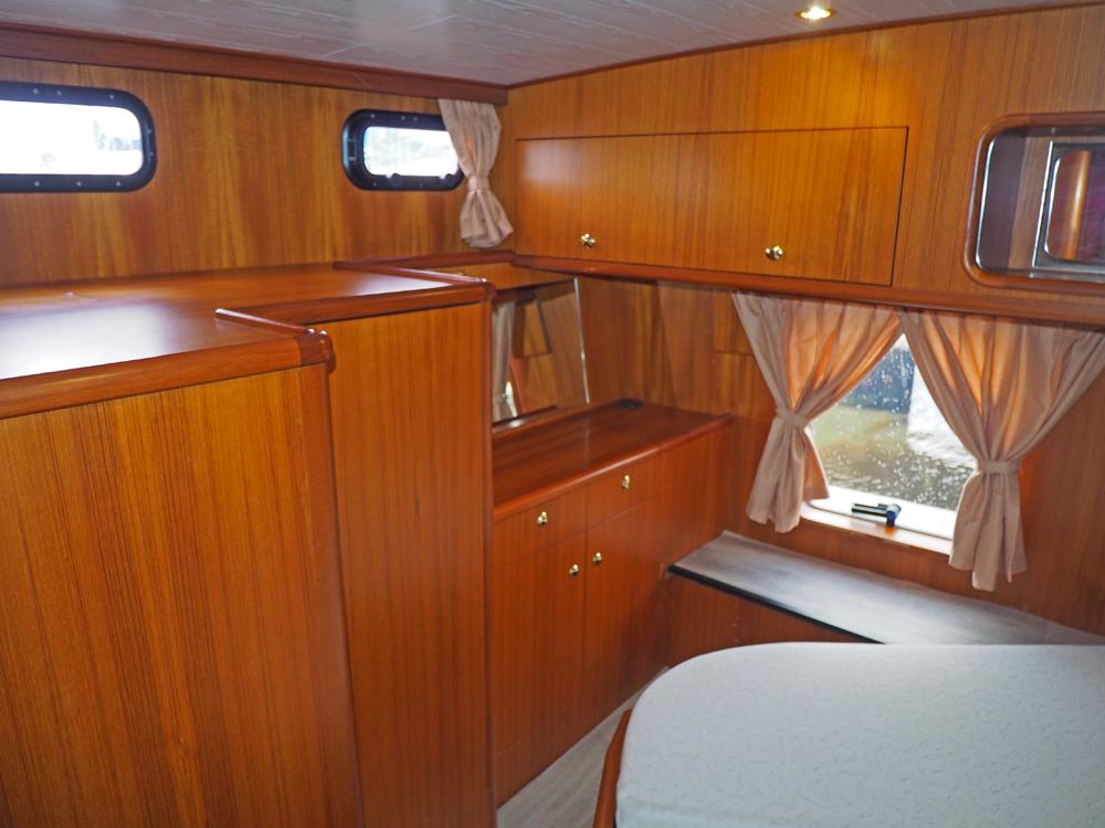 Achterkajuit, Accommodatie